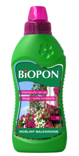 Nawóz do roślin BALKONOWYCH kwitnących BIOPON 1L