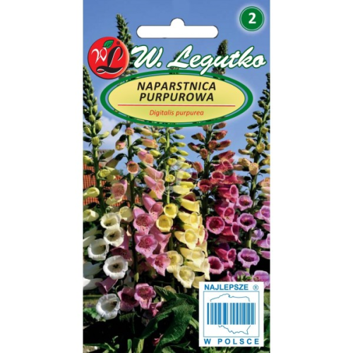 Naparstnica purpurowa - Mix kolorów LEGUTKO