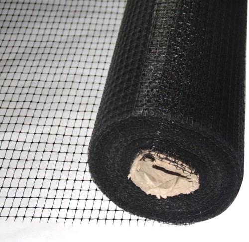 Siatka na KRETY plastikowa CZARNA 1m/mb