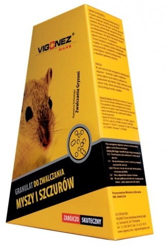 Granulat na myszy i szczury VIGONEZ MARS 1,5kg MOCNY