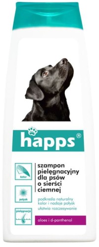 Szampon pielęgnacyjny dla PSÓW o sierści ciemnej HAPPS 200ml