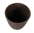 Doniczka KORA z kompozytu  29x36cm BRĄZOWA  GS12DH29.BR