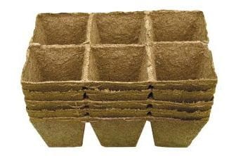 Doniczki torfowe ZESPOLONE 8x8x8cm JIFFY 30szt
