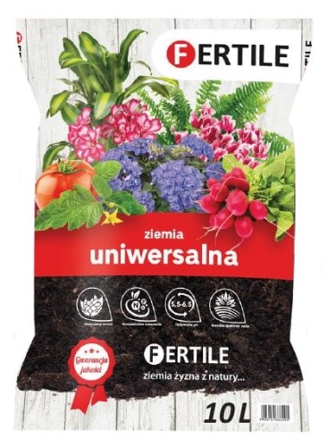 Ziemia podłoże uniewrsalne 10L FERTILE