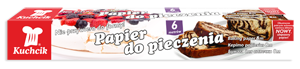 Papier do pieczenia silikonowany BOX 6m x 28cm KUCHCIK