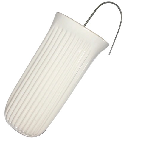 Nawilżacz powietrza na KALORYFER Prążki BIAŁY ceramiczny 23cm