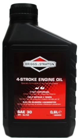 Olej Briggs & Stratton do silników 4- suwowych dla silników chłodzonych powietrzem 600ml