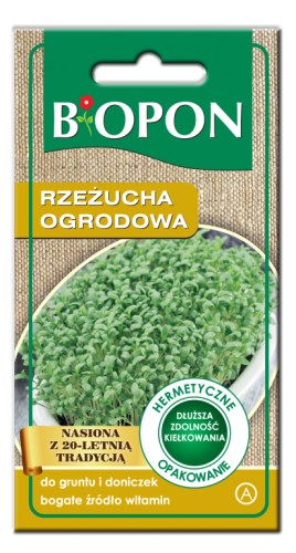Rzeżucha Ogrodowa cały rok BIOPON 10g
