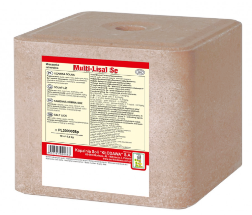 Lizawka solna czerwona MULTI LISAL SE