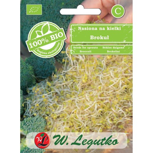 Kiełki BIO BROKUŁ 10g LEGUTKO