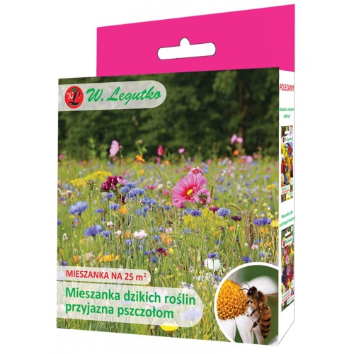 Mieszanka roślin miododajnych 125g 25m2 LEGUTKO