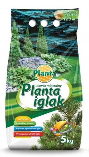 Nawóz IGLAK do drzew i krzewów iglastych PLANTA 5kg