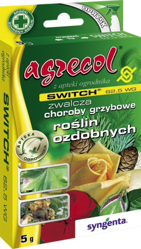 Switch 62,5WG Rośliny Ozdobne 5g AGRECOL