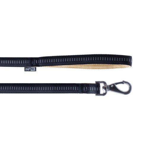 Smycz Soft Style Czarno-Beżowa XL 2,5cm HAPPET