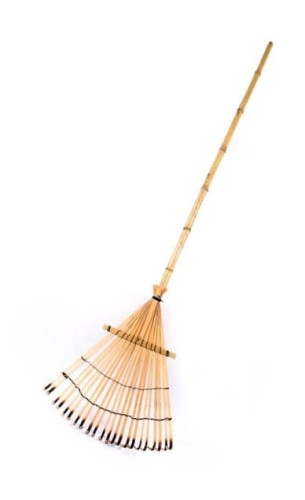 Grabie Bambusowe 22-zębne do liści 160cm