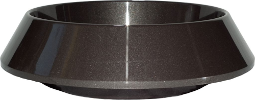 Miska narobkowa, cmentarna Nowa 22cm GRAFIT