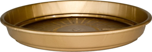 Podstawka matowa z rantem 14cm ZŁOTA