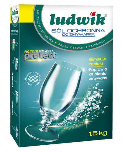 Sól ochronna do zmywarek 1,5kg LUDWIK