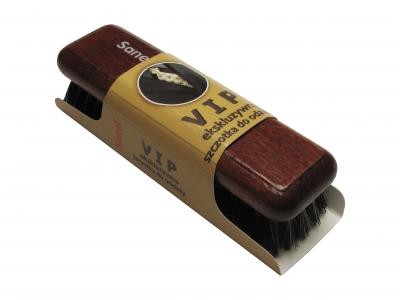 Szczotka DREWNIANA do odzieży VIP ekskluzywna SANEL