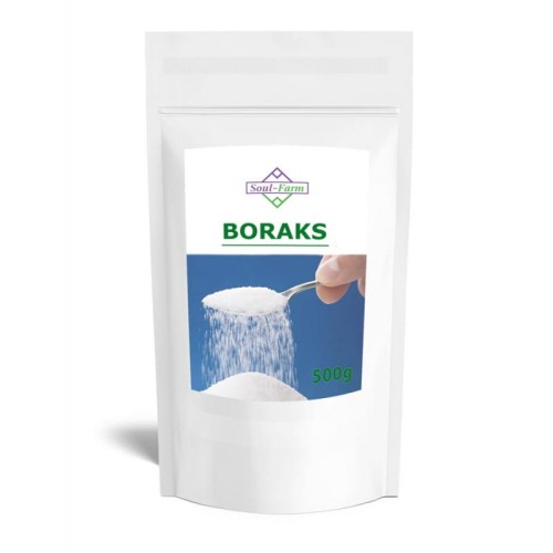 Boraks, borax, czteroboran sodu - środek czyszczący EKO 500g  