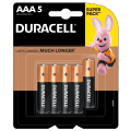 Baterie alkaliczne AAA  DURACELL 5szt