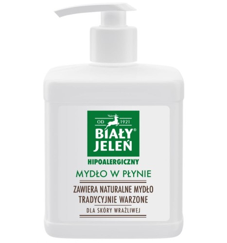Mydło w płynie Hipoalergiczne 0,5L BIAŁY JELEŃ