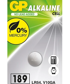 Bateria 189 alkaliczna guzikowa LR54 1,5V GP 1szt