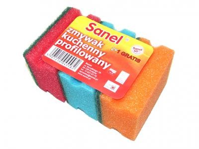 Zmywak kuchenny profilowany 2+1 GRATIS SANEL