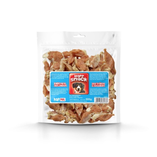 Ucho królicze z kurczakiem 500g GM71 HAPPET 