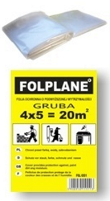 Folia ochronna, malarska, lakiernicza GRUBA 4x5