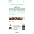 Aster chiński peoniowy Łososiowy Janina LEGUTKO