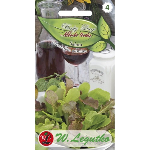 Baby Leaf Sałata MIX młode listki 1,5g LEGUTKO