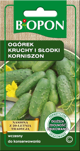 Ogórek kruchy Korniszon VERT PETIT 2g BIOPON