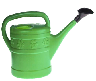 Konewka 10L ciemna zieleń VODAR