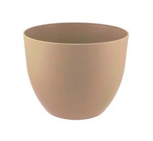 Doniczka Orchidea 15cm CAPPUCCINO z Połyskiem