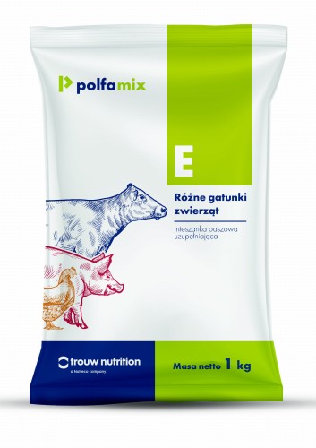 Polfamix E dla różnych gatunków zwierząt 1kg