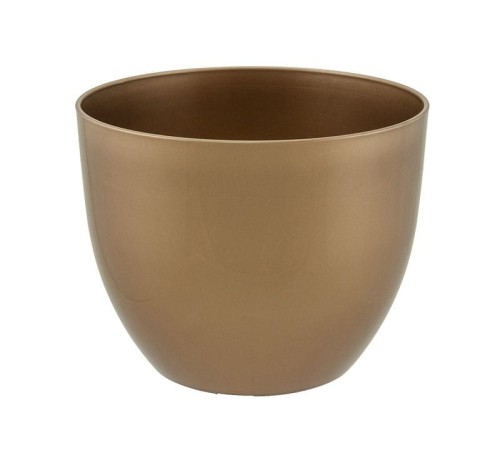 Doniczka Orchidea 15cm ZŁOTA z Połyskiem