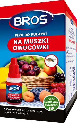 Płyn do pułapki na muszki owocówki BROS 30 ml
