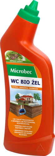 Żel WC Bio MICROBEC zapach sosny 750ml
