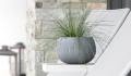 Doniczka BETON BOWL DKB370 +wkład PROSPERPLAST