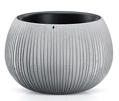 Doniczka BETON BOWL DKB290 +wkład PROSPERPLAST