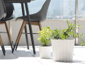 Doniczka Boardee Basic DDE170 Ciemno Szara PROSPERPLAST