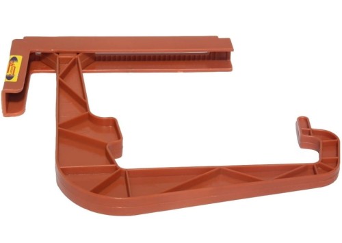 Uchwyt REGULOWANY do skrzynek balkonowych TERAKOTA 1szt