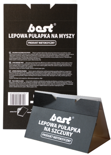 Pułapka lepowa na myszy BEST 1szt