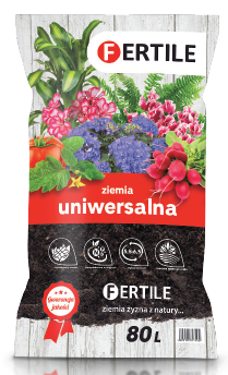 Ziemia uniwersalna FERTILE 80L żyzna