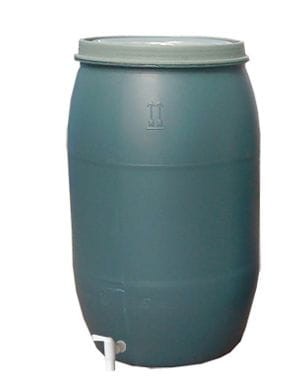 Beczka 120L - zbiornik na deszczówkę z kranikiem
