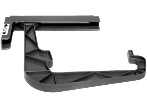 Uchwyt REGULOWANY do skrzynek balkonowych ANTRACYT 1szt