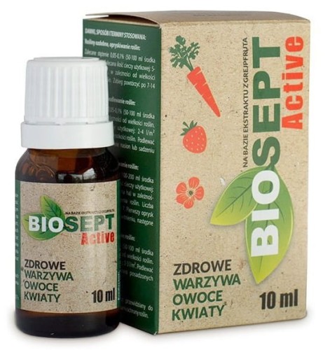 Biosept Active Stymulator wzrostu do warzyw, kwiatów 10ml