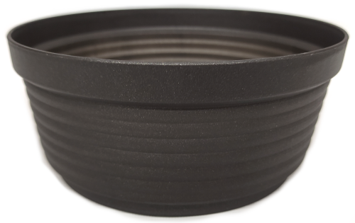 Miska PROSTA Donica 19cm GRAFIT