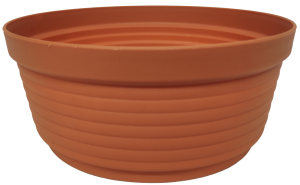 Miska PROSTA Donica 26cm TERAKOTA